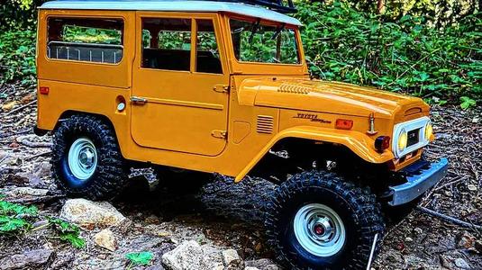 FMS Toyota FJ40 "No Masking" Stock Wheels