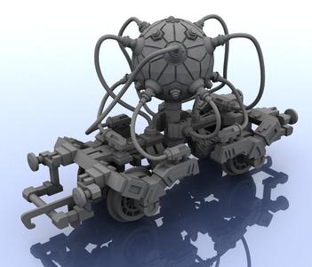 OO Scale Train - Nuclear Reactor Core