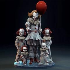 Pennywise 3D Printing Diorama | Assembly