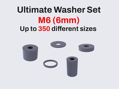 Ultimate Washer Set - M6 (6mm)