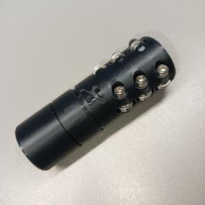 Smooth Collet + Dekoring (no X-knurling) _ EX BCAR Rev 2