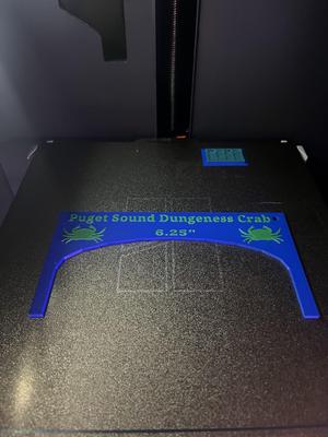 Puget Sound Dungeness Crab Measuring Tool