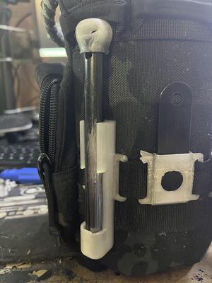 Molle adapted Fire Steel Holder