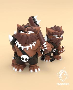Bugbears - Easy Multicolor FDM RPG Minis (No supports)