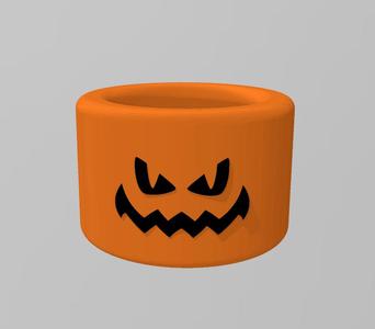 MINIMALIST HALLOWEEN POT (Pumpkin)