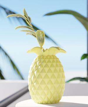 Pineapple Vase – Unique Home Decor | Tropical Style Vase