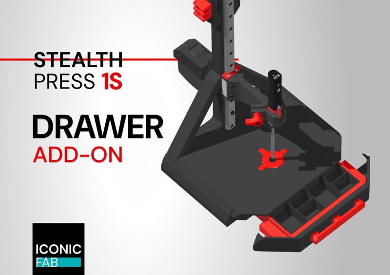 DRAWER add-on for Stealth Press 1S