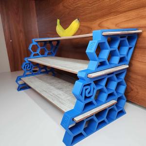 Printed Tile Riser Display Stand