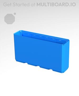 4x1x2 - Simple Walls - Multibin Shell