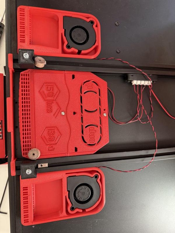 Single Fan Extension for Nevermore Voron - Troodon