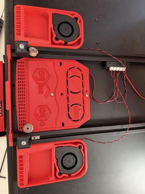 Single Fan Extension for Nevermore Voron - Troodon
