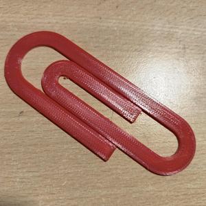 Huge paper clip