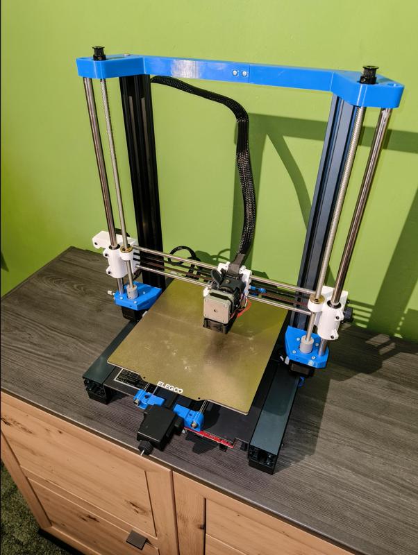 Neptune 3 pro V2 Y axis linear rod MOD