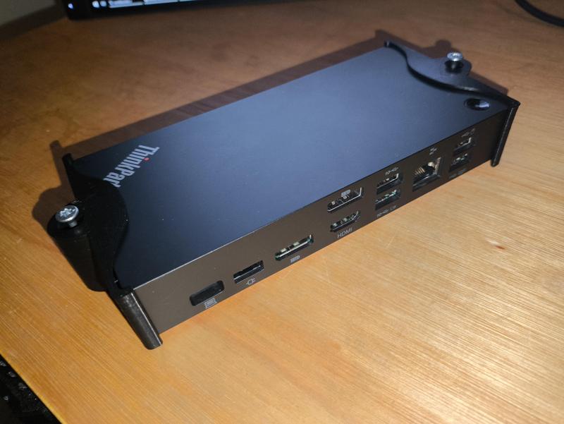 Lenovo ThinkPad Universal USB-C Dock v1/v2 mount - Easy remove
