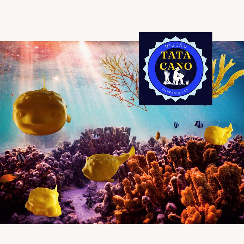 Pez Globo Kawaii (Kawaii Puffer Fish/Fugu)