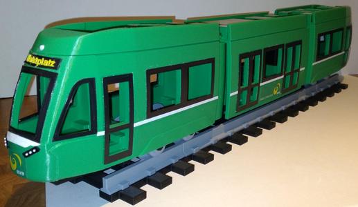 Add-ons for L3 Tram 1 (Flexity tram for Bassel Switzerland) designed by Small Parts.