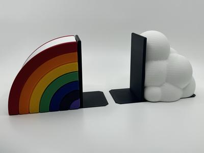 Rainbow Bookends