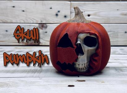 Skull Pumpkin