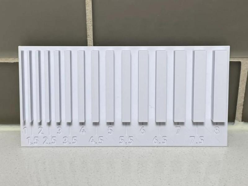 Wall Sizes (Calibration & Quick Reference Tool)