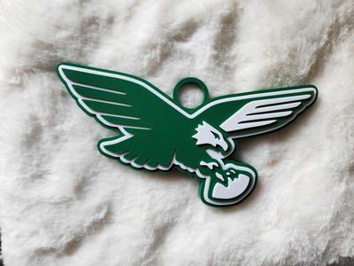 Philadelphia Eagles Retro Logo Oversized Pendant