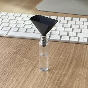 Compact Flat Funnel with Air Vent for Small Bottles