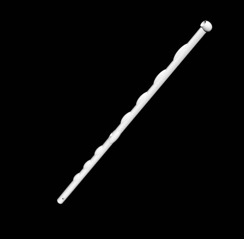 Aerodynamic Boat Stanchion