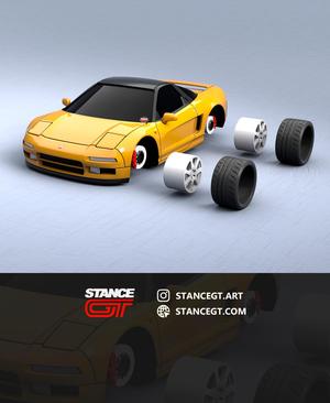 Hond4 NSX | Scale model kit car
