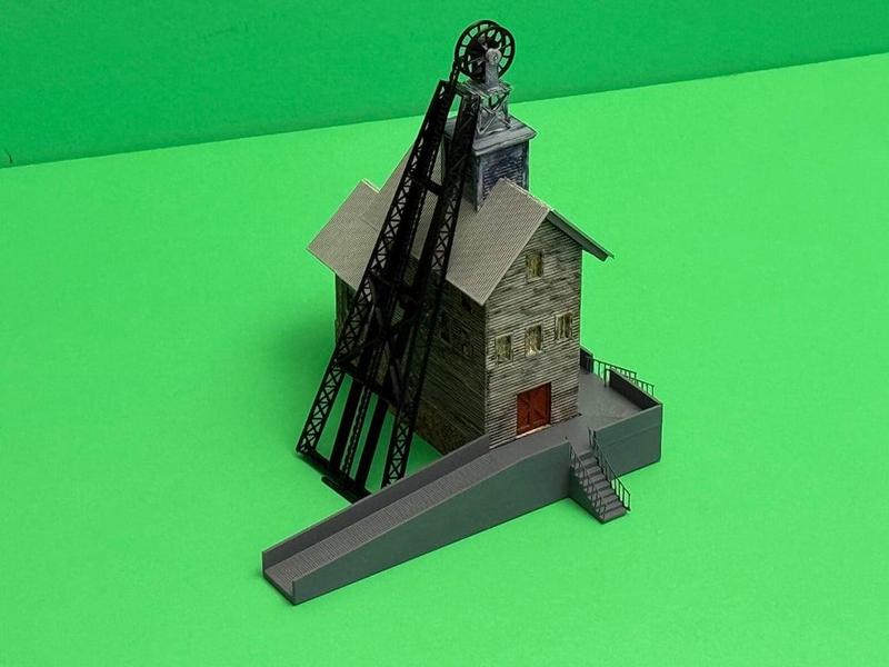 MINE SHAFT HO 1:87 SCALE