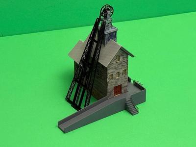 MINE SHAFT HO 1:87 SCALE