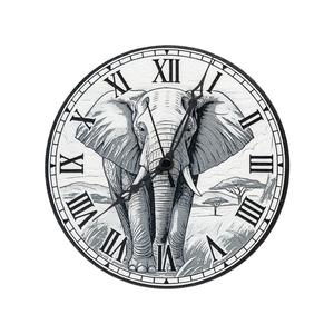 Elephant Wall Clock