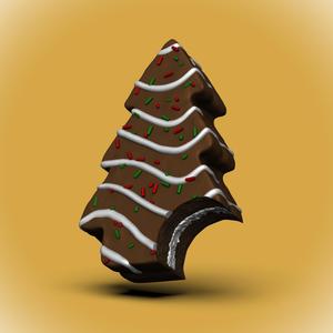 Little Debbie Chocolate Tree-Bite Keychain/Ornament (+MMU)