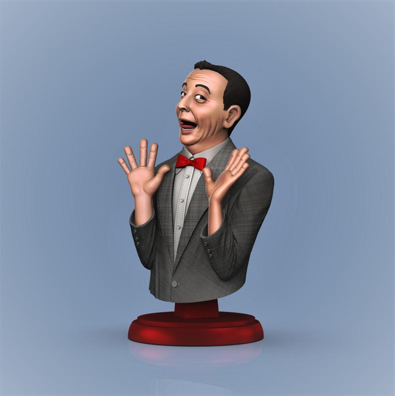 PeeWee Herman -Stylized Tribute Bust