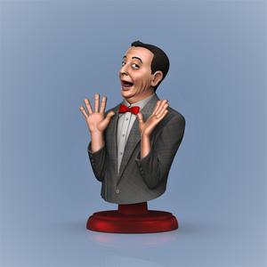 PeeWee Herman -Stylized Tribute Bust