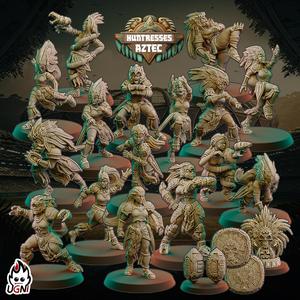 Huntresses (Aztec Style) - Amazons - UGNI - Fantasy Football