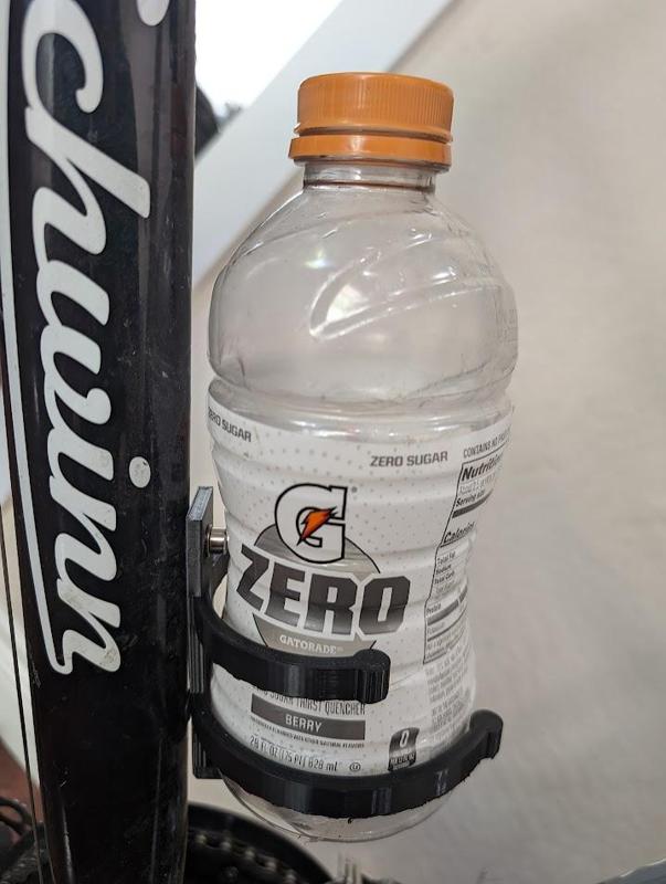 Parametric Water Bottle Holder for Bike (Gatorade Zero)