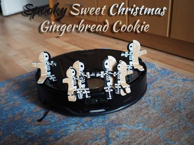 Spooky Sweet Christmas Gingerbread Cookie - Weihnachts Lebkuchenskelett