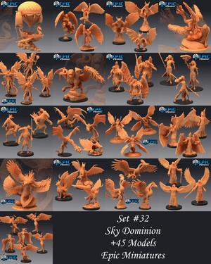 Sky Dominion Set / Flying & Air Encounter / Heavenly Collection / Pre-Supported