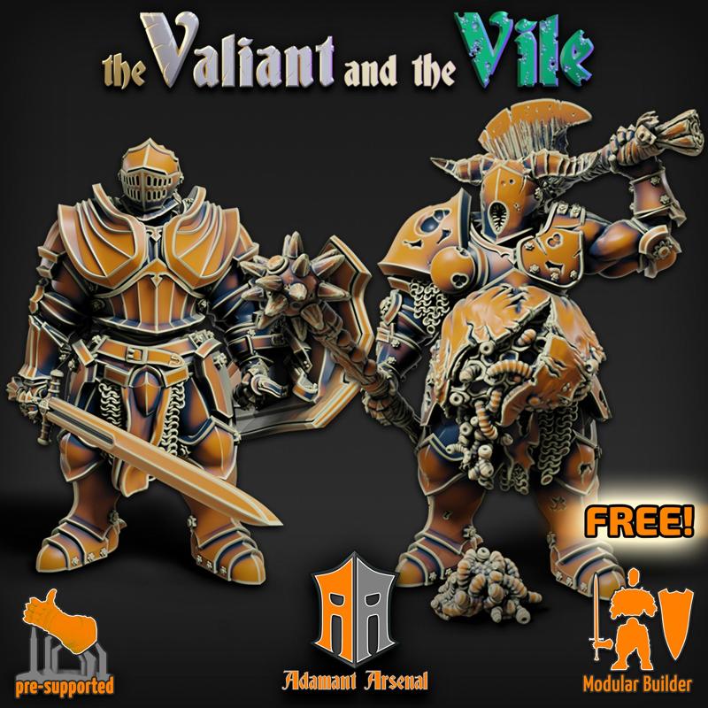 The Valiant and the Vile - Free Sample Bundle