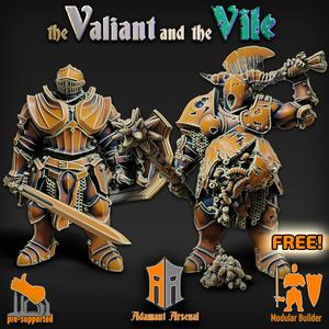 The Valiant and the Vile - Free Sample Bundle
