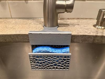 Voronoi Kitchen Sponge Holder
