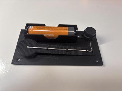 Simple single print morse sounder