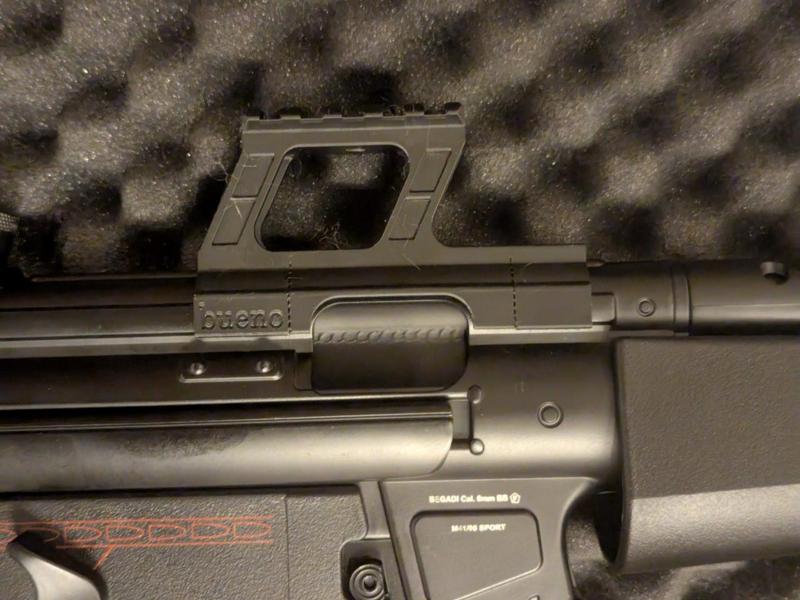 MP5 / Mod5-A5 Raised Picatinny Rail Adaptor 35mm