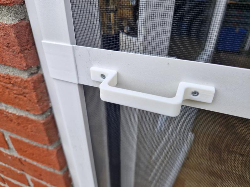 Handle for screen door