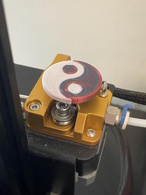 Yin and Yang Extruder Knob
