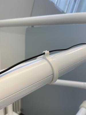 Cable clamp organizer for dental chair
