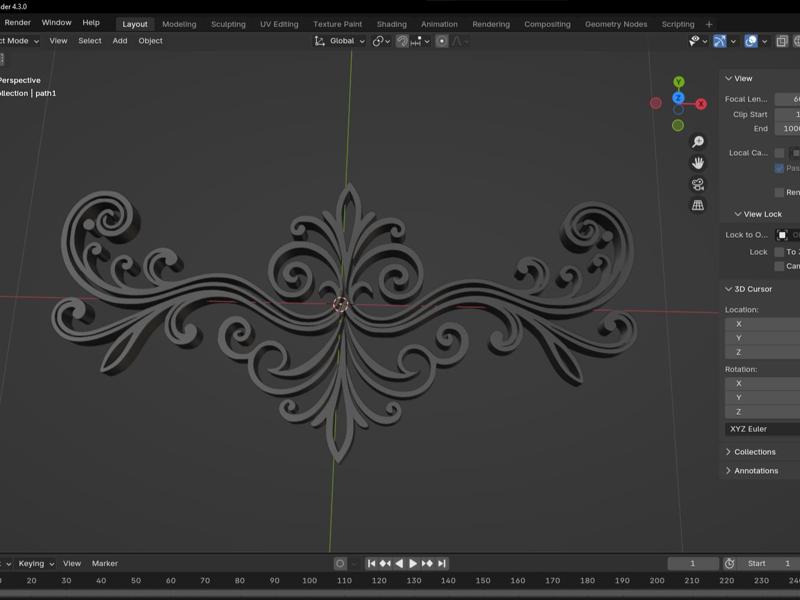 Baroque Ornament 6