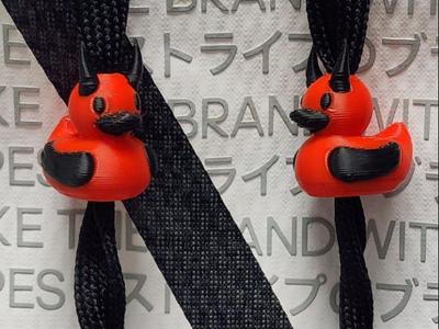 Devil Jeep Duck Drawstring Hoodie Beads AMS