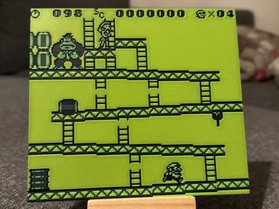 Donkey Kong - Game Boy - Hueforge