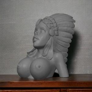 Indian girl bust