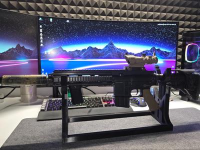 Adjustable gun holder